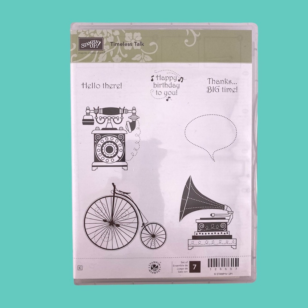 Stampin’ Up! “ Timeless Talk ” Stamps Set